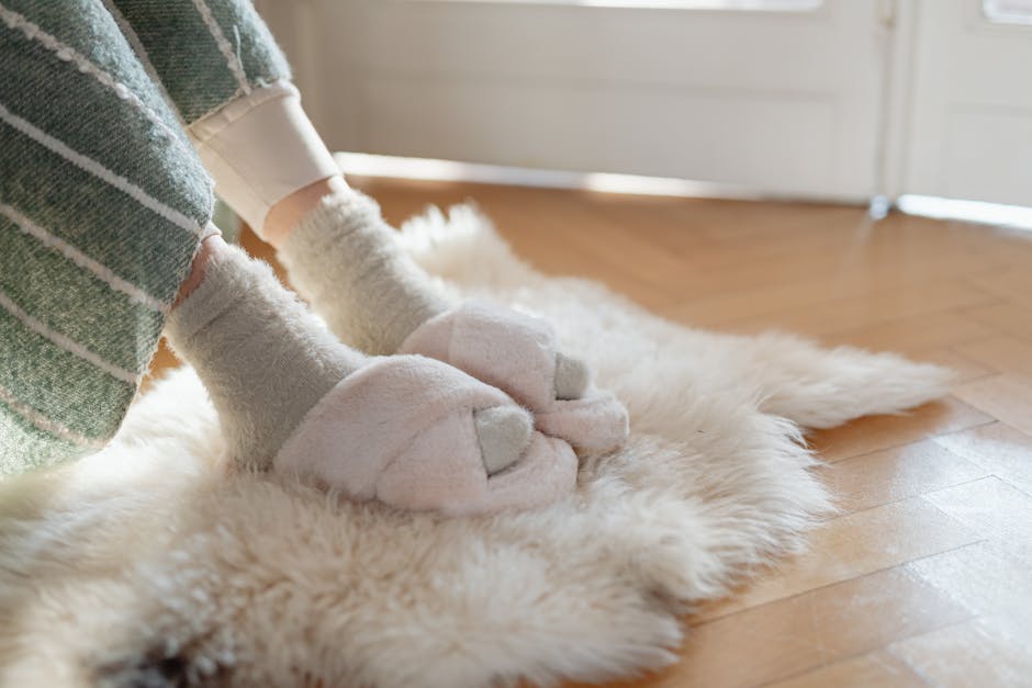 Cozy warm home interior thanks to good insulation
